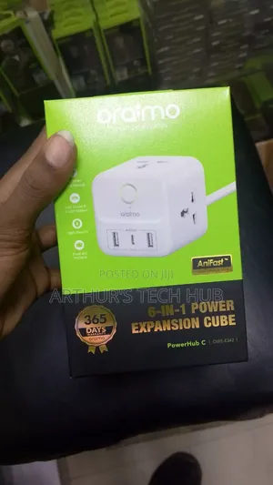Oraimo 6 in 1 Power Expansion Cube