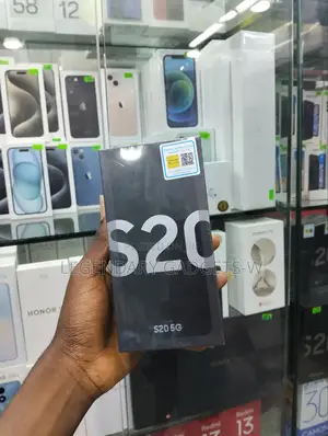 New Samsung Galaxy S20 128 GB White