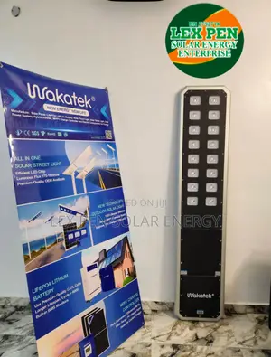 160w Wakatek All in One Solar Street Light Available