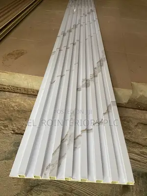 Glossy White Fluted Panel
