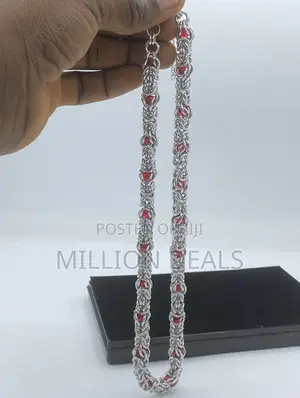 Men’S Cool Classic Stylish Neckpiece Silver
