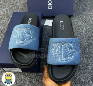 Dior Leather Charms Sole Slide