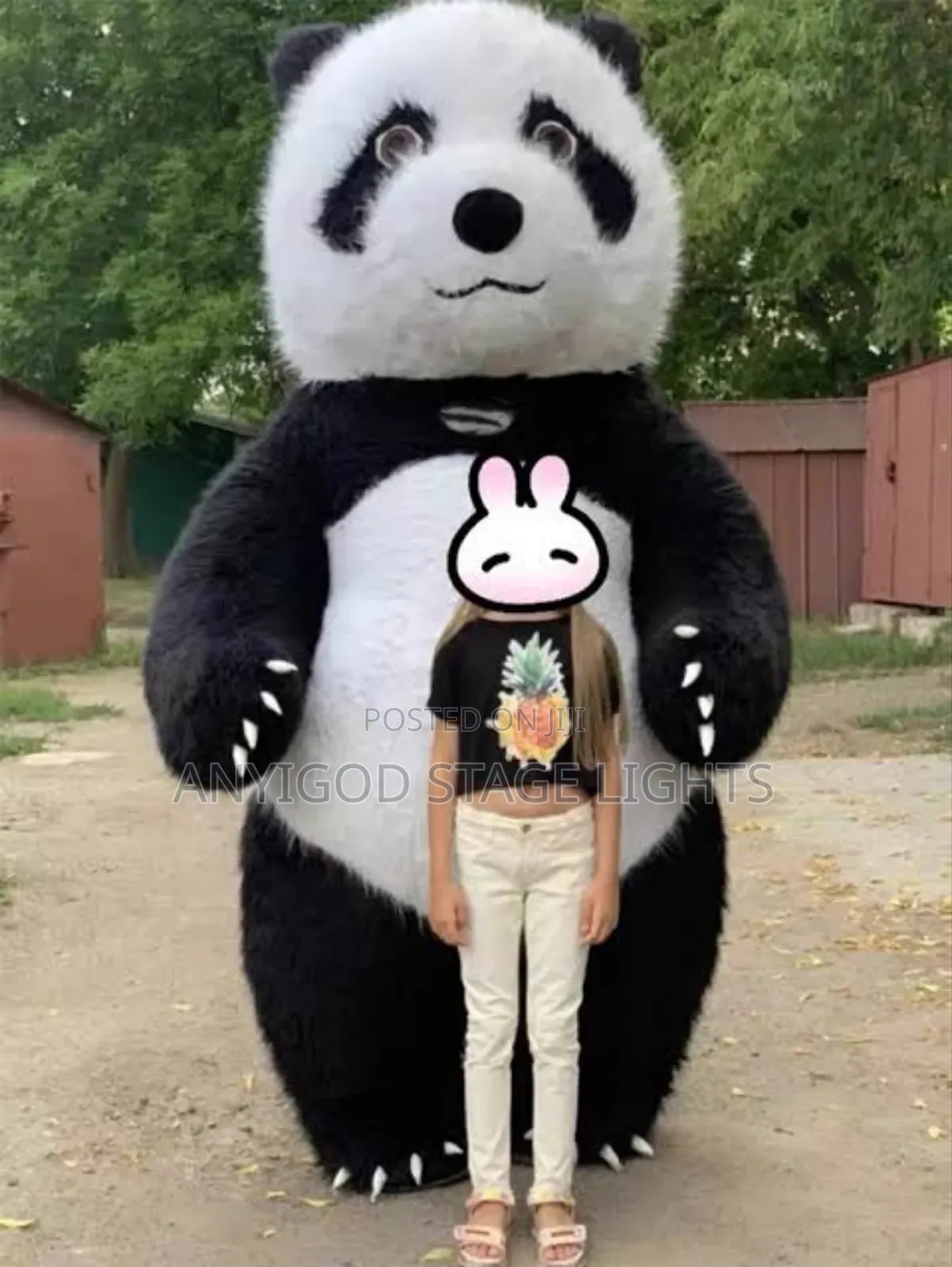 Panda Inflatable Costume For Wedding, Party Activity . Etc