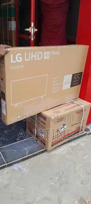 Brand New LG 55" Android Smart Tv>Bluetooth>Flameless>Uhd