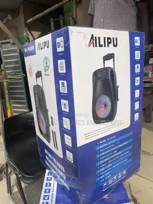 Alipu Rechargeable 15 Public Addres System With Wireless Mic