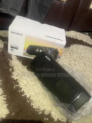 SRS-XB33 Black, Portable Wireless Bluetooth Speaker