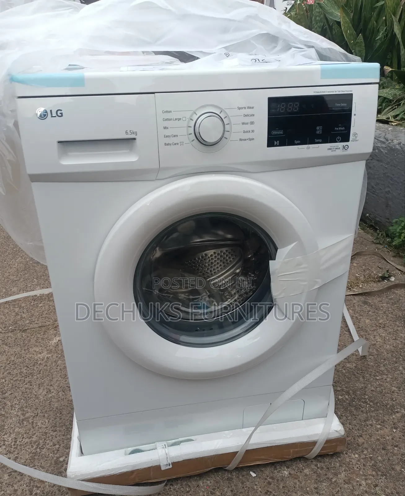 LG Front Loader Automatic Washer Spin With Inverter Motor