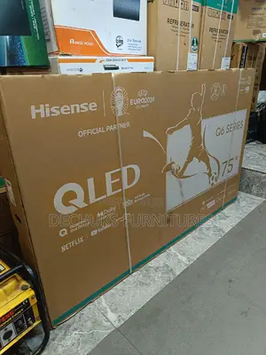 Hisense 75"Inch Qled Smart Tv+Quantum 120 High Refresh Rate
