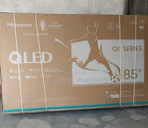 Hisense 85"Inch Qled Smart 4ktv Quantum/120 High Refreshrate