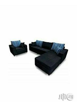 L Shape Fabrics Made Sofas