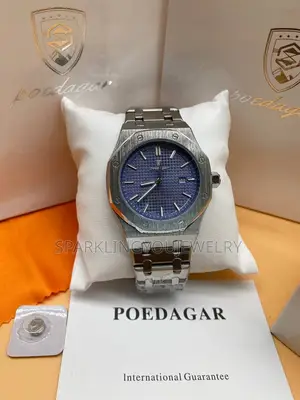 Silver Wristwatch for Men