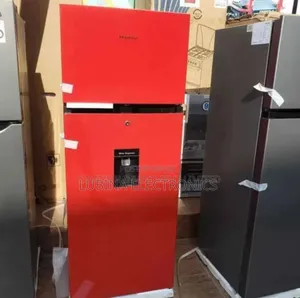 Brand New Hisense 205L Double Door Refrigerator✓Dispenser✓