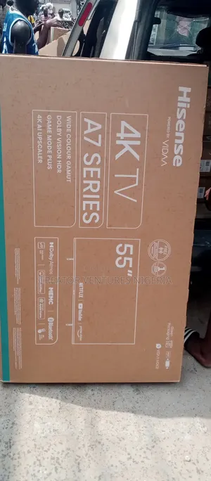 Hisense 55" Smart Android Tv,Netflix,Youtube,Bluetooth,2024