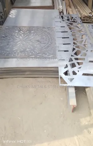 Laser Cut Design for Balcony and Staircase Design and Gate