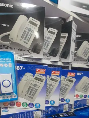 Panasonic Intercom KX-TSC7712CID With Caller ID and Calculat