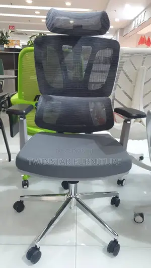 New Modern Mesh Office Chair With Headrest