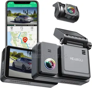  Dual Dash Cam Front Rear, Wi-Fi, GPS, Night Vision