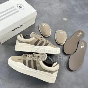 Original Badbunny X Adidas Campus Chalky Brown Sneakers