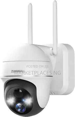 ZUMIMALL Wireless Outdoor Security Camera With PTZ Spot