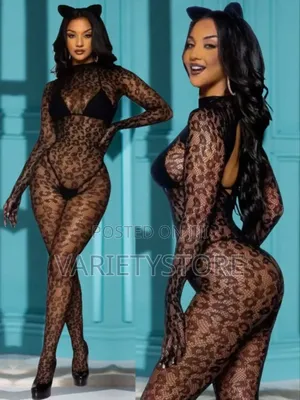 Sexy Body Stocking Leopard Bodysuit