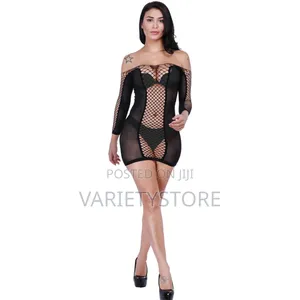 Long Sleeve Lingerie Bodystocking for Women