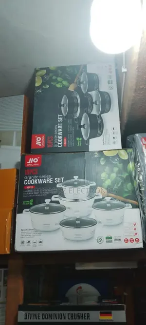 10pcs Jio Original Granite Series Cookware Set