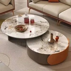 Round Marble Centre Table for Living Room
