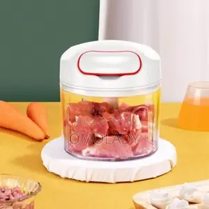 Mini Manual Small Hand Powered Food Processor Chopper