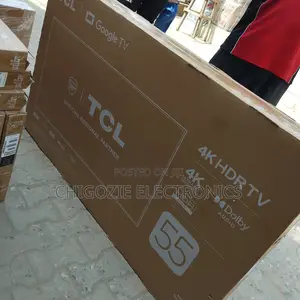 TCL 55 Android Smart TV Uhd Designed for Stunning Visuals