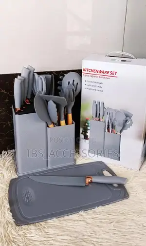 19piece Silicone Spoon/Knife Set