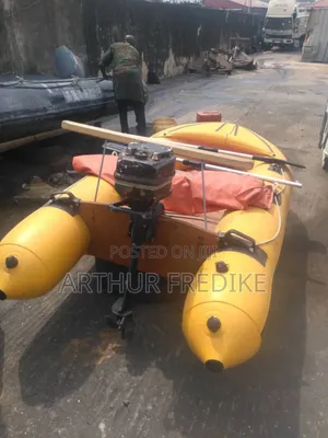 Rescue, Fishing and Events Patrolling Boat With 8hp Engine.