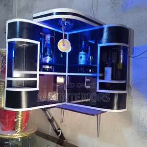 Well Designed Hanging Bar With Different Compartment