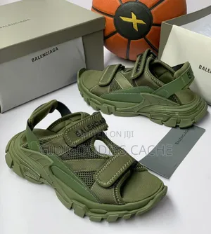 Balenciaga Monochrome Sandals