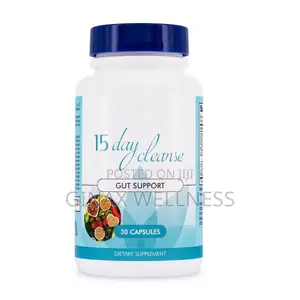 15 Day Cleanse Capsules For Gut Health And Constipation