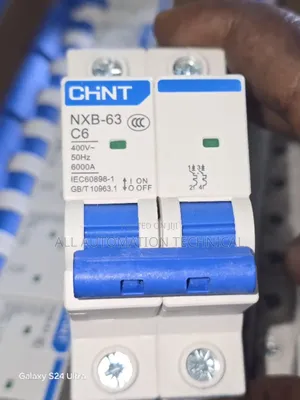 Chint NXB-63 2P C6 2 Poles, Circuit Breaker 6amps MCB