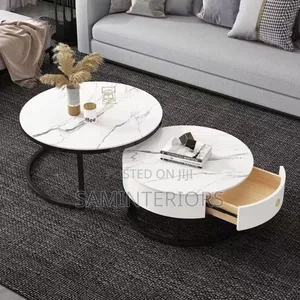 Well Designed and Durable Contemporary Drawer Center Table
