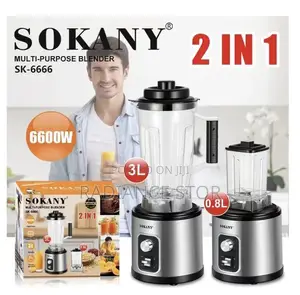 Sokany 2 in 1 Commercial Blender