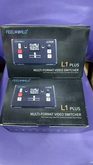 .Feelworld L1 Plus Digital 4 Channels Video Mixer.