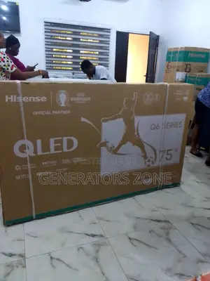 Factory New Hisense Qled 75 Inches "Qseries"