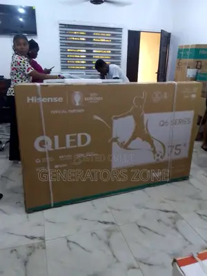 Large Display Hisense Qled 75 Inches Qseries