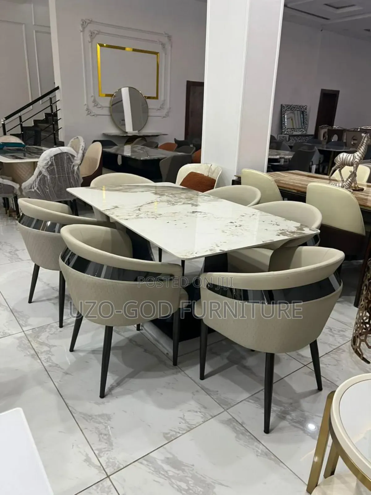 Classic Royal Dining Table and Chairs