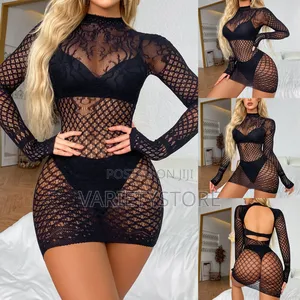 Bodycon Fishnet Bodysuit Mesh Backless Sexy Dress