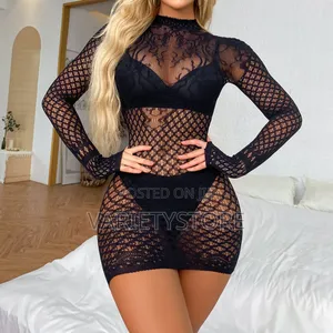 Bodycon Fishnet Bodysuit Mesh Backless Sexy Dress