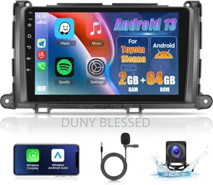 2+64G Android 13 Car Radio for Toyota Sienna 2010-2014