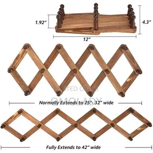 Wall Mounted Expandable Multi Purpose Hanger
