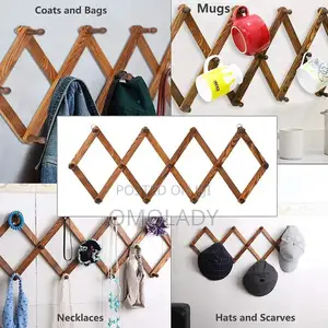 Wall Mounted Expandable Multi Purpose Hanger