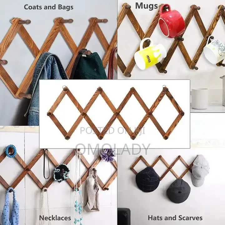 Wall Mounted Expandable Multi Purpose Hanger
