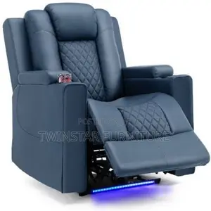 New Modern Leather Reliciner Chair With Led Usb /Massage