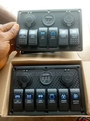 6 Way Panel Rocker Switch Ip68