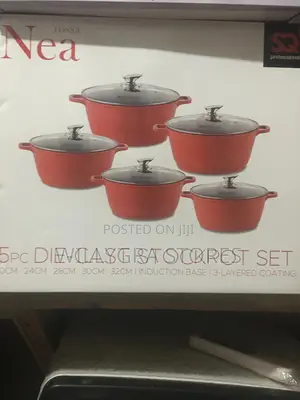 Sq Professional Die-Cast Stockpot 5pc Set